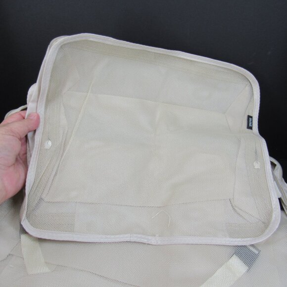 BAGAIL Set of 7 Beige Compression Packing Cubes For Travel & Case New - Picture 9 of 12